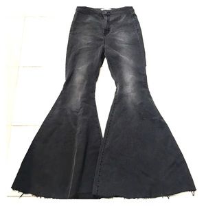 Free People High waisted Bellbottom denim jeans